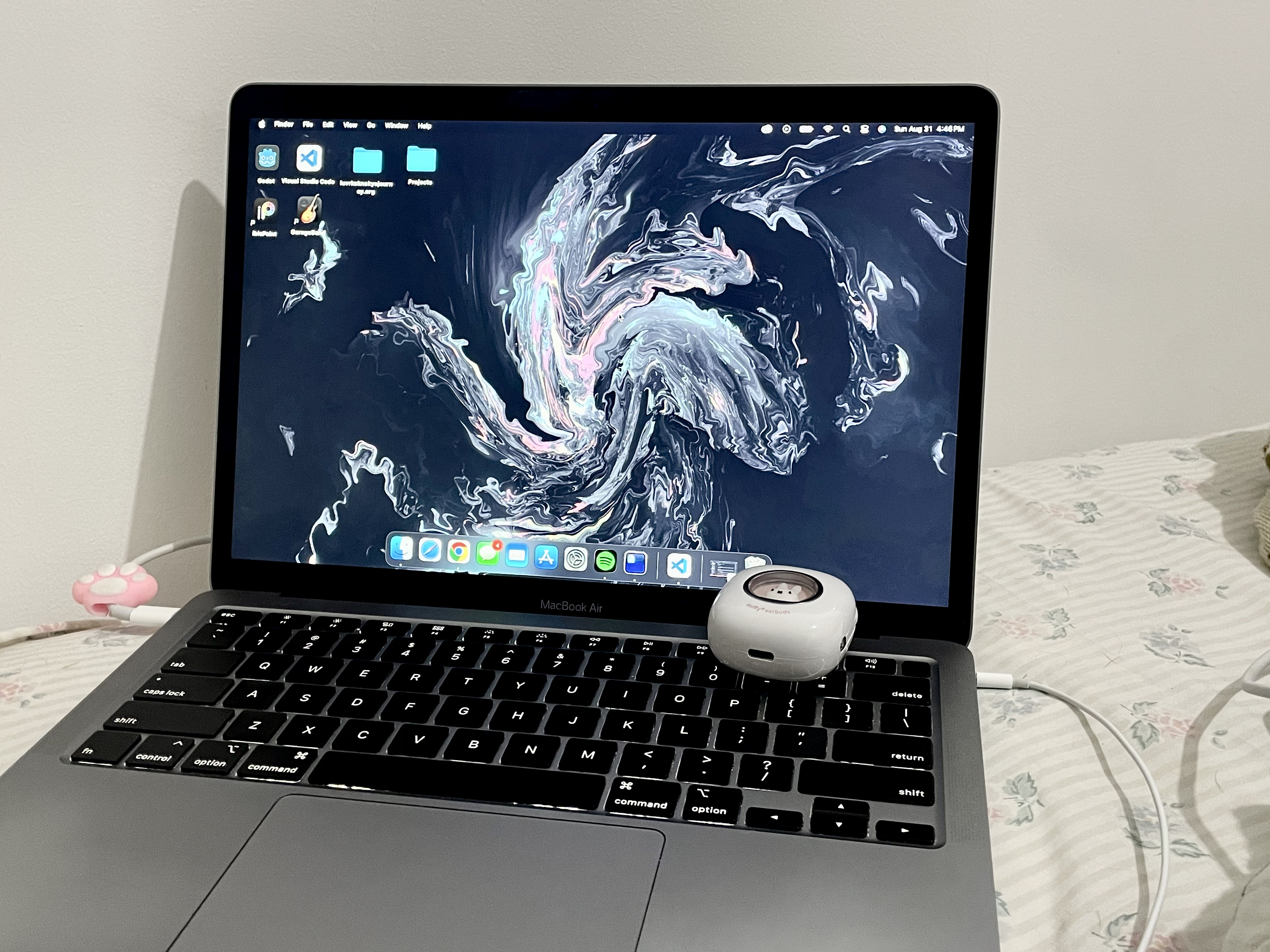 Desk setup
